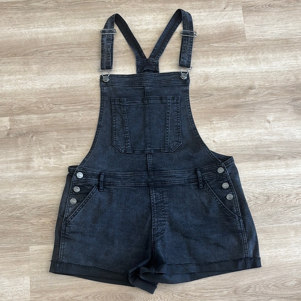 Abercrombie and Fitch (AF) Women's Denim Overall Shorts